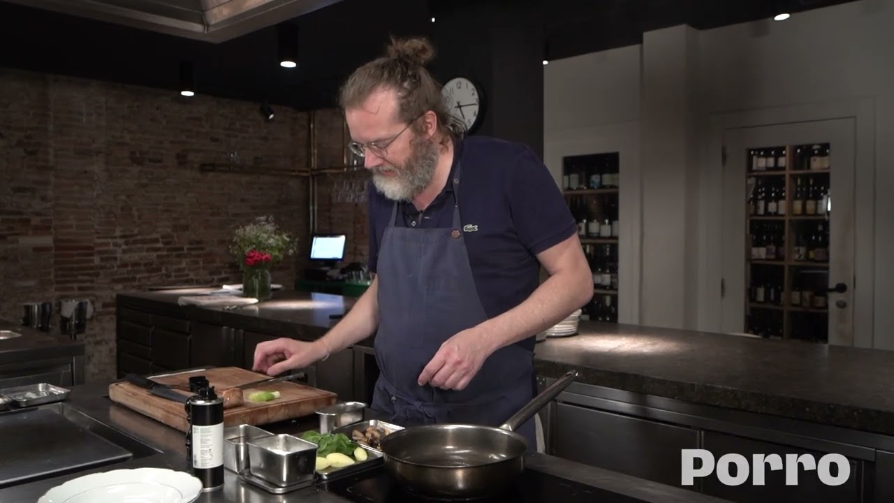 'Recepta de Salut' amb Rafa Pe&ntilde;a (Restaurant Gresca) | Llet&oacute; amb bolets de primavera