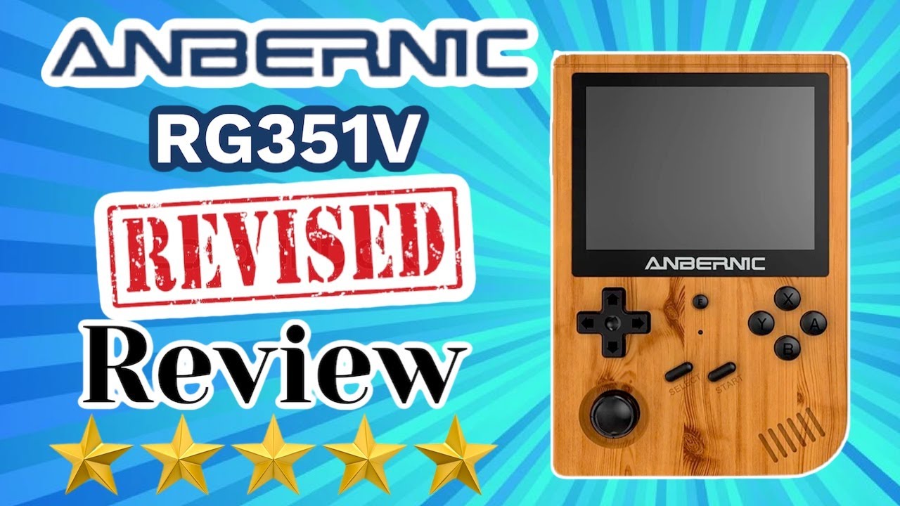 Anbernic RG351V Handheld Game Console Review Revision - N64 - Dreamcast - PSP Emulating Capability