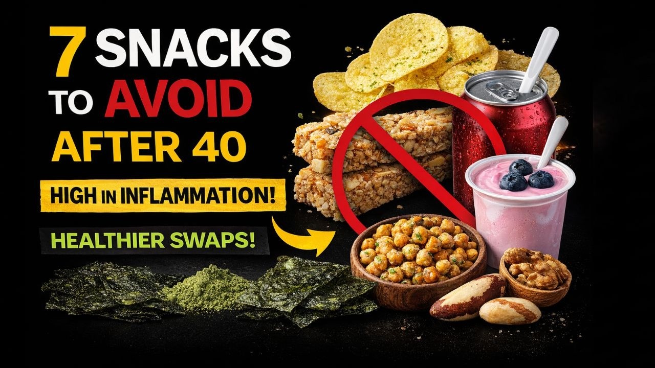 7 Snacks Linked to Higher Risk (Swap Them)