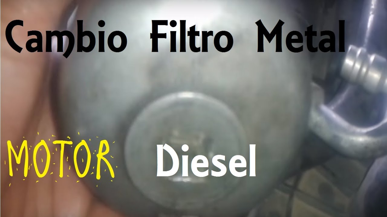 Cambio FILTRO ELEMENTOS de ACEITE motor DIÉSEL👨‍🔧