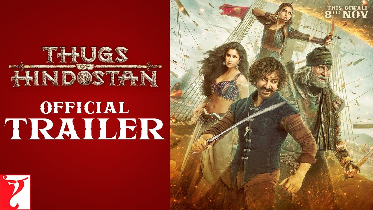 Thugs Of Hindostan - Official Trailer | Amitabh Bachchan | Aamir Khan | Katrina Kaif | Fatima