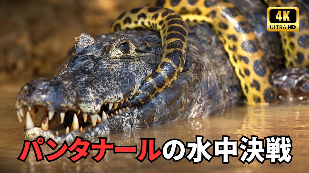 パンタナールの野生｜沼地の覇者たちの大激戦