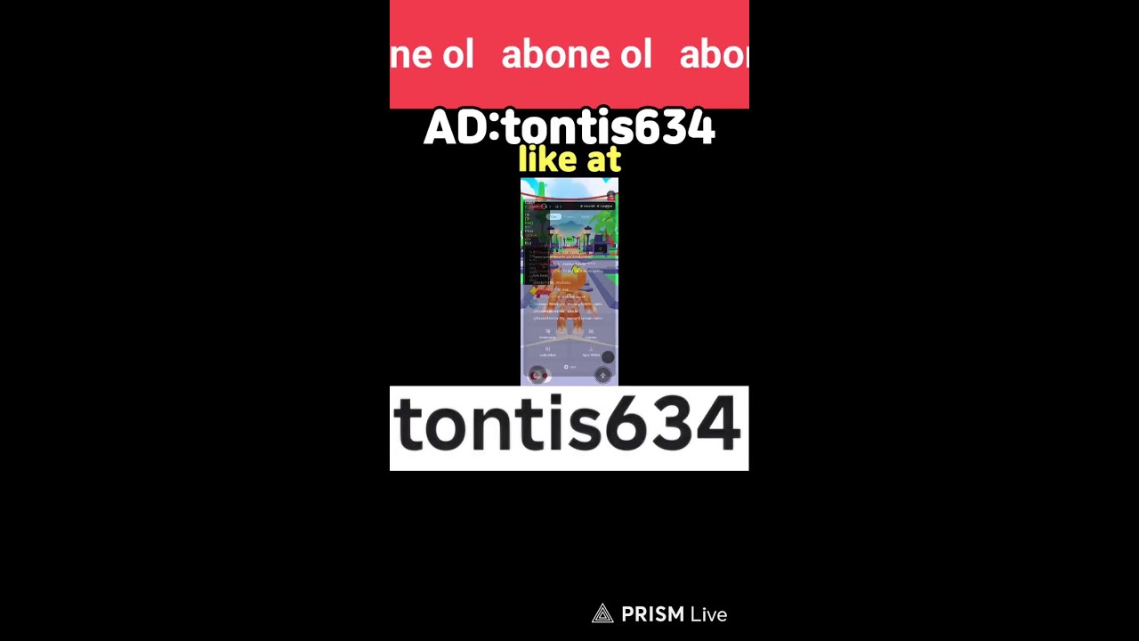 Live streaming of tontis634
