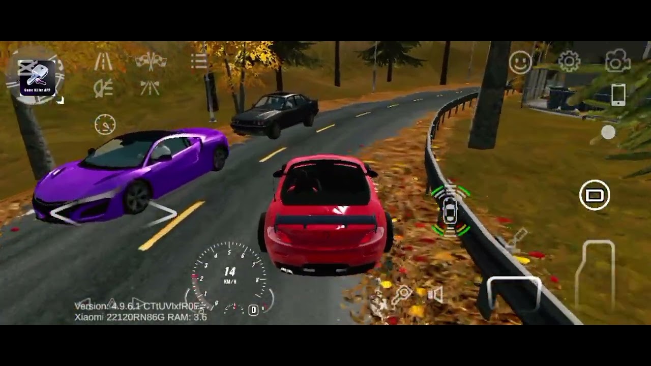 New driving car -BMW M5 competition in  drifting