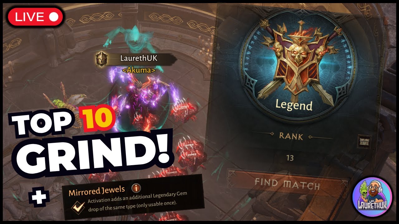 LIVE: Mirrored Jewels | Necro PvP | Viewer Dungeons!