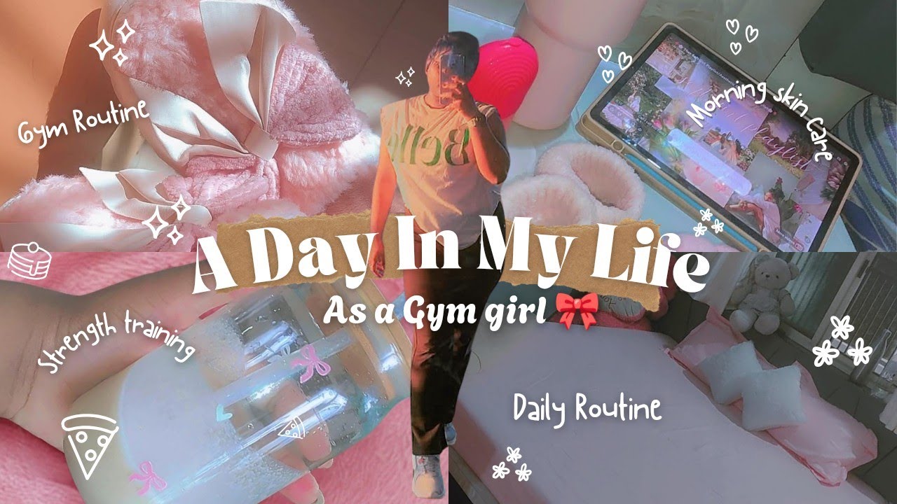 Gym girl Dairies 🎀| A Day in my life 🌝💓| Spend a day with me | My Daily routine as a Gym girl 🤠|#gym