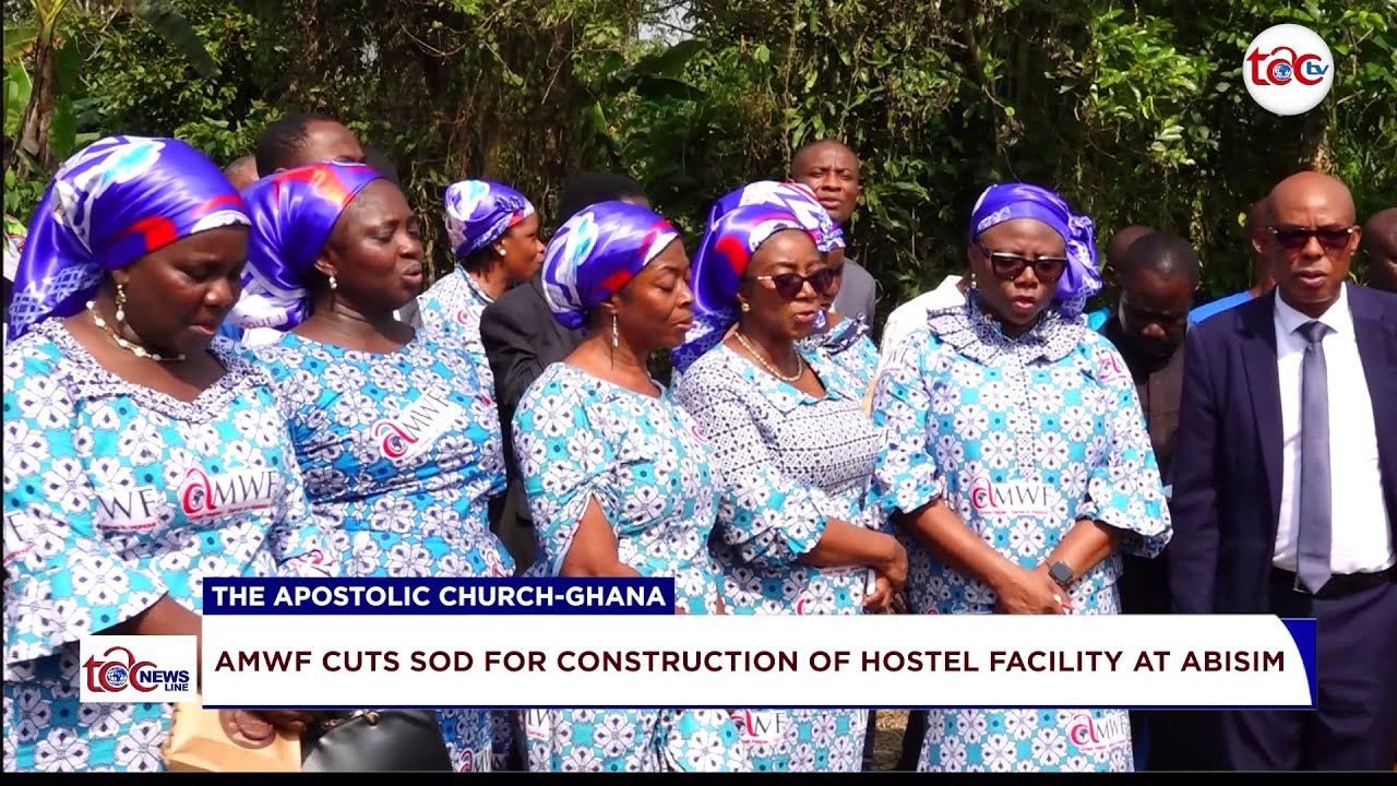 ASCENSION MINISTERS’ WIVES FELLOWSHIP cuts sod for construction of hostel facility at Abisim