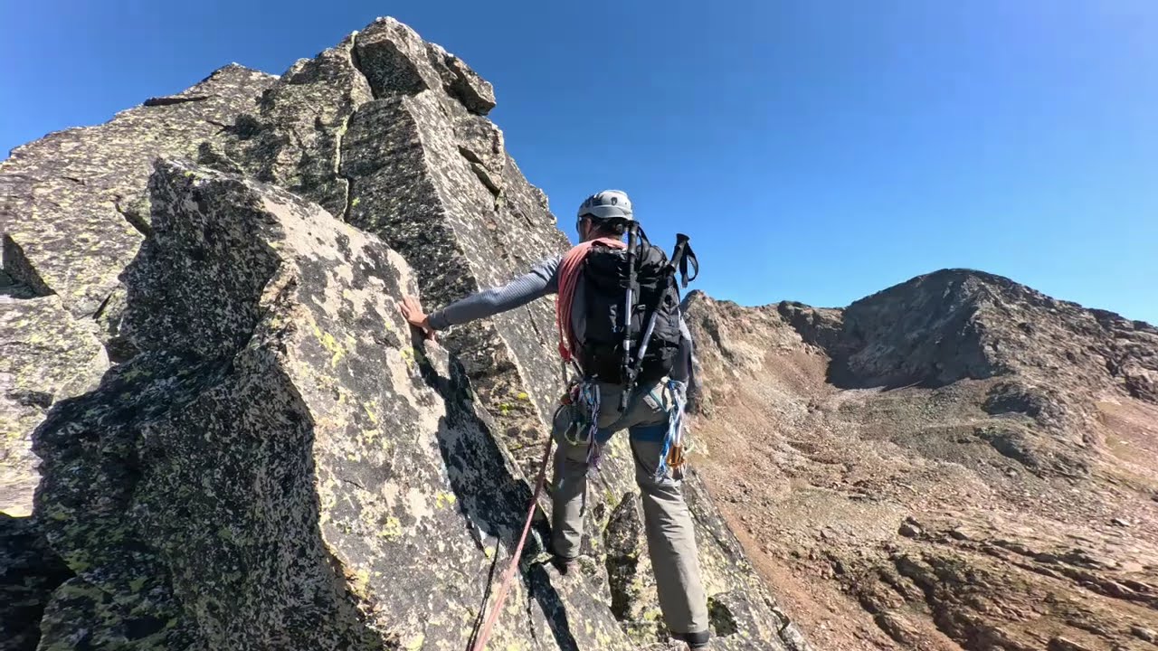 L'arête Combe Grosse avec ma chérie 