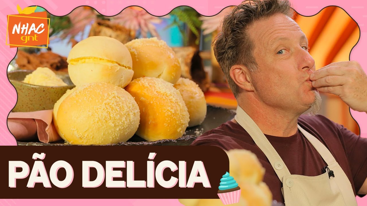 Pão caseiro recheado com creme de queijo | Roberto Strongoli | Que Seja Doce