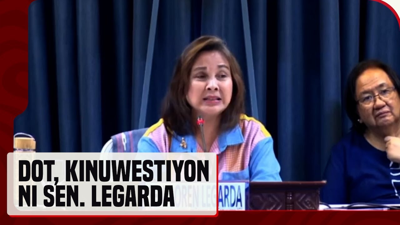 Sen. Legarda, tinanong ang DOT hinggil sa isang advertisement