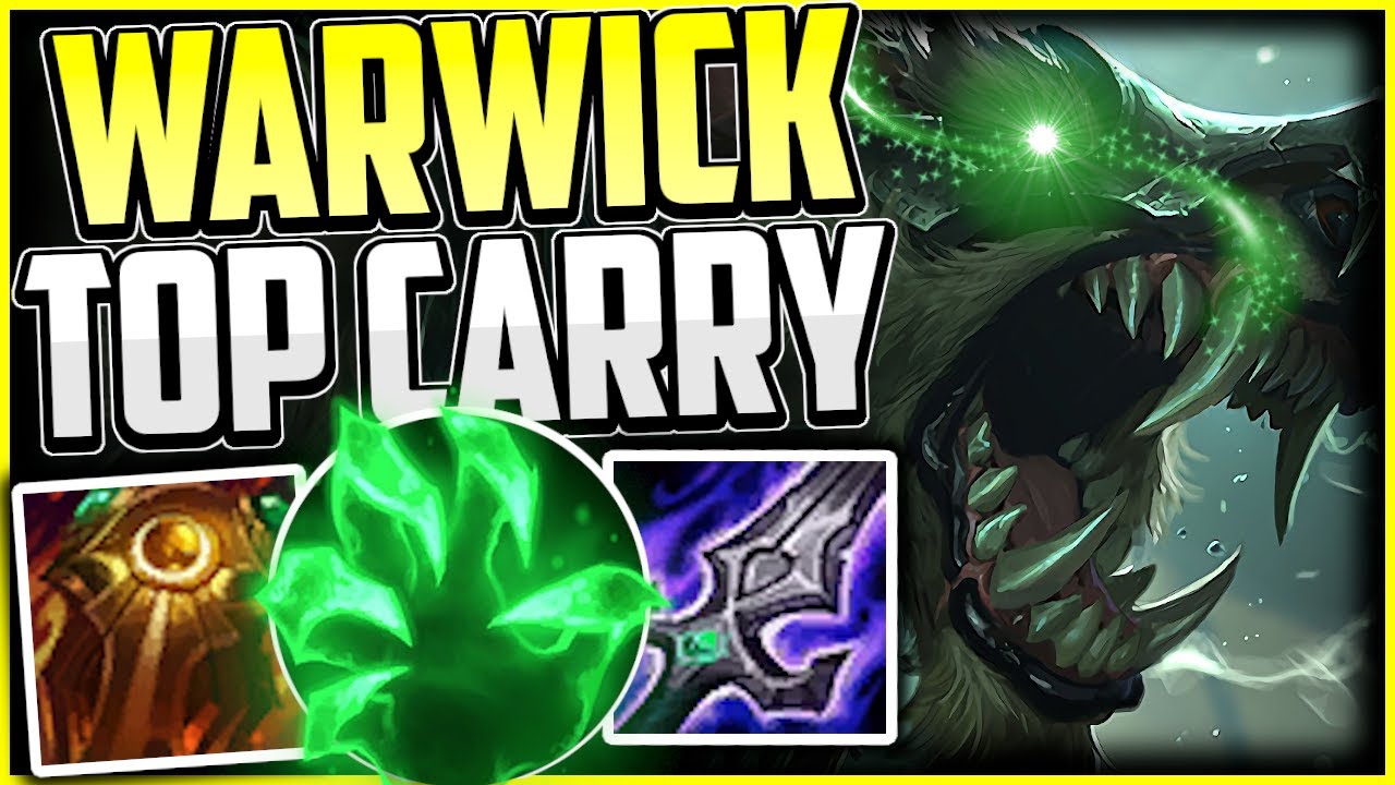 GRASP WARWICK TOP SEASON 11 + Best BUILD/RUNES | Warwick Top Guide Season 11 - League of Legends