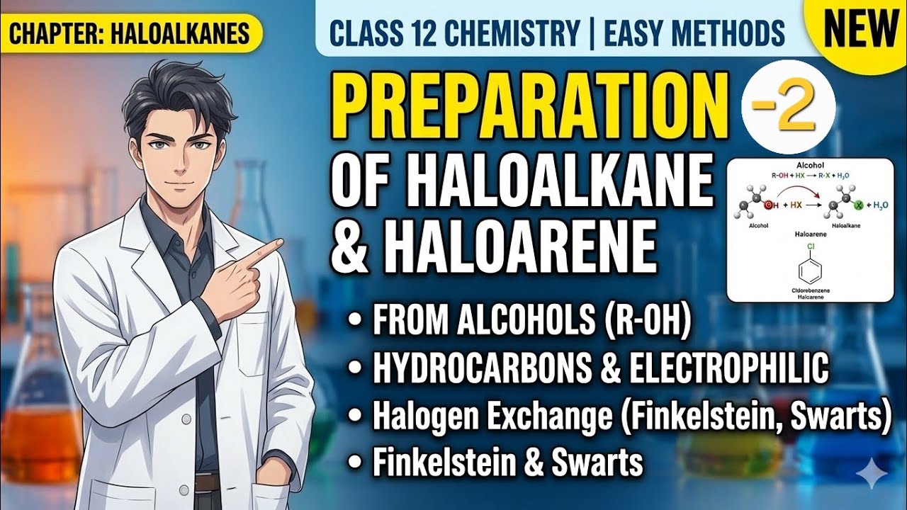 Haloarene Haloarene Preparation part -2