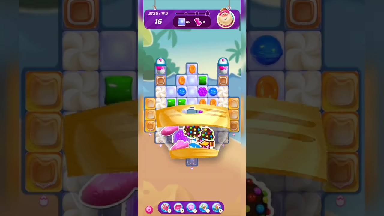 10 hard Levels in just 6:30 min😲Candy crush saga 🎉3131--3140😰#candyop#hardestgame#playwithme#yt#game