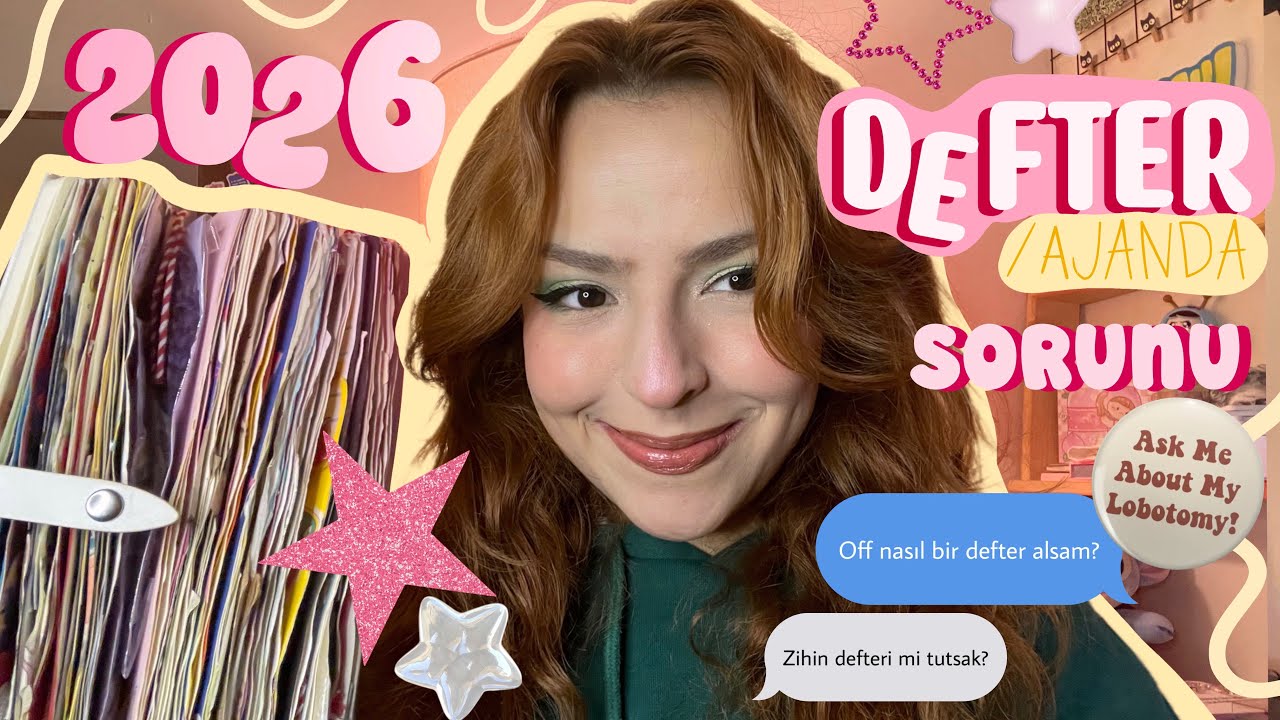 2026 DEFTER/ AJANDA SORUNU | Nasıl defter almalısın? | 2025’ten öğrendiklerim °sohbet°