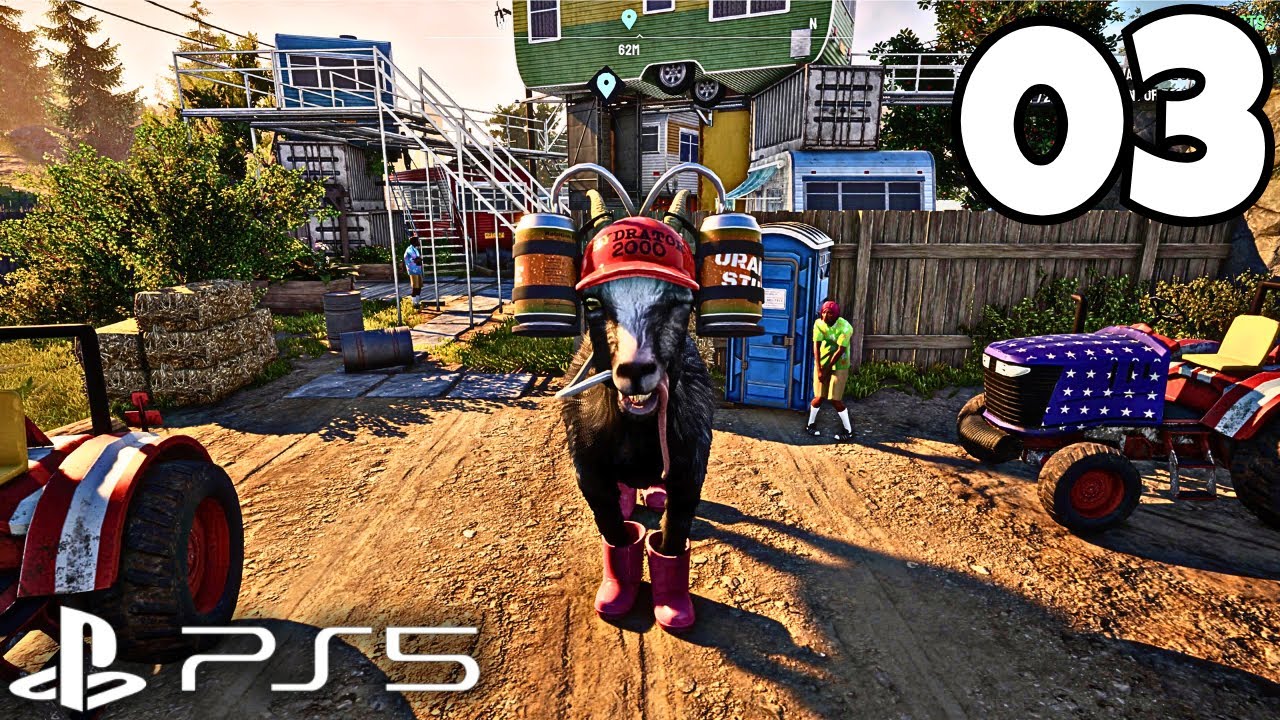 Goat Simulator 3 PS5 - Part 3 : Kambing Aku Menjadi Raksasa!