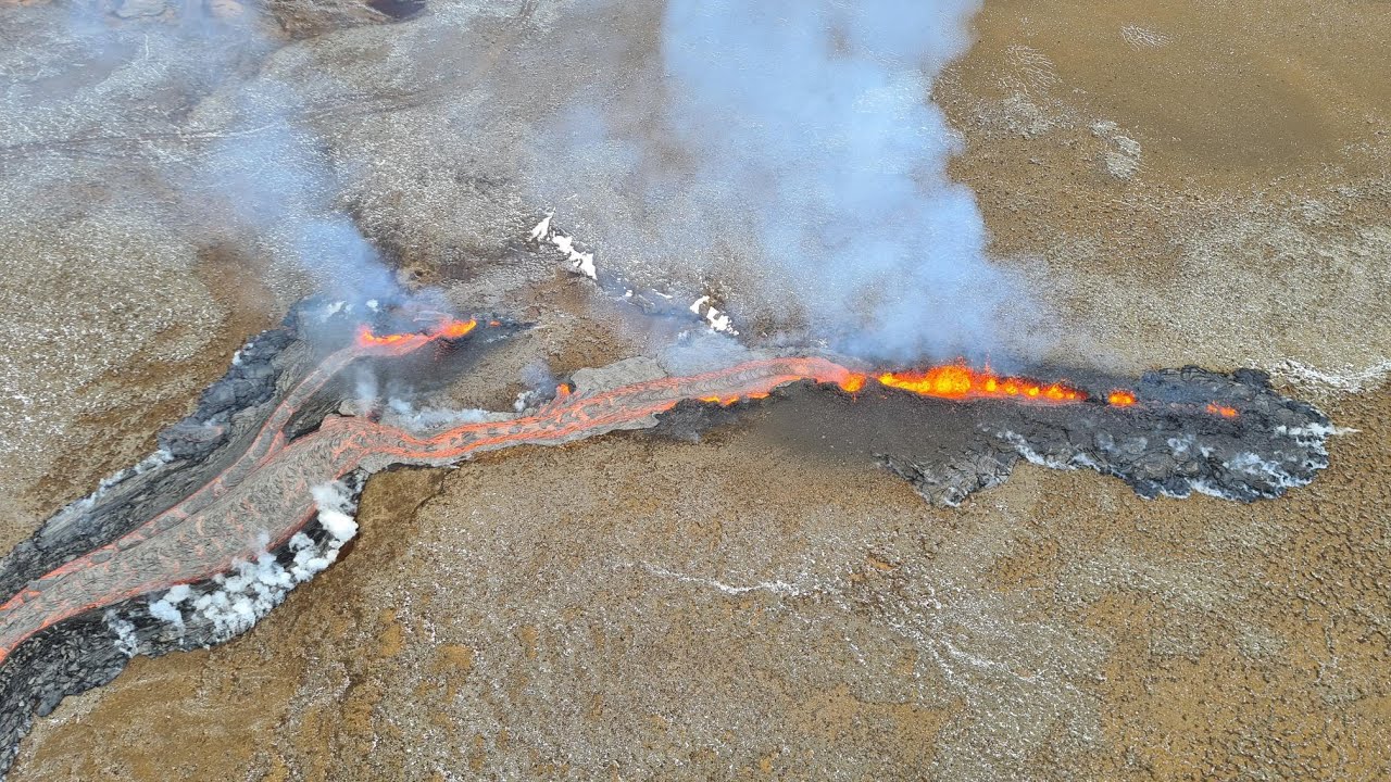 Maps, Charts and Timelapses of Fagradalsfjall volcano eruption from the start (Updated with May)