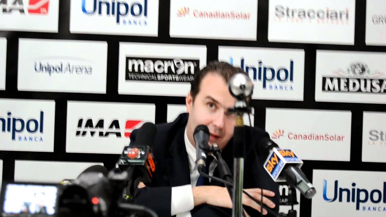 DSC_0526.Virtus Bologna - Montepaschi Siena  11/01/2012. Conferenza stampa Pianigiani