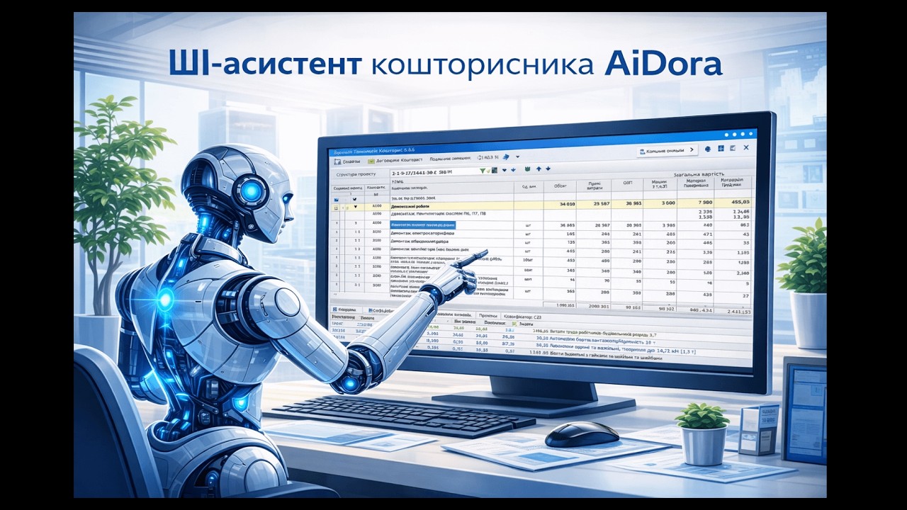 AiDora — ШІ помічник кошторисника, який працює 24/7
