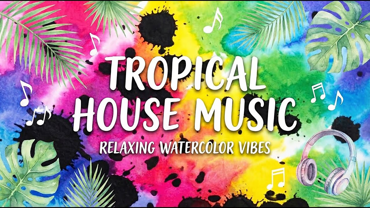 Happy Morning Energy ☀️ Tropical House Music with Artistic Visuals