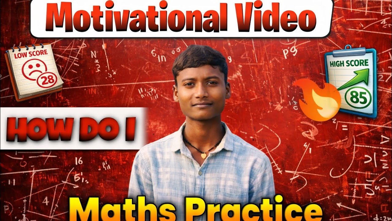 How do I maths practice and motivational video 