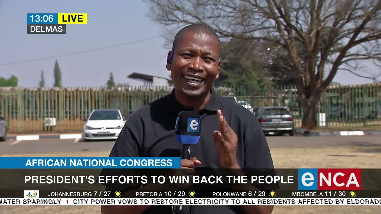 ANC President Ramaphosa leads Letsema campaign