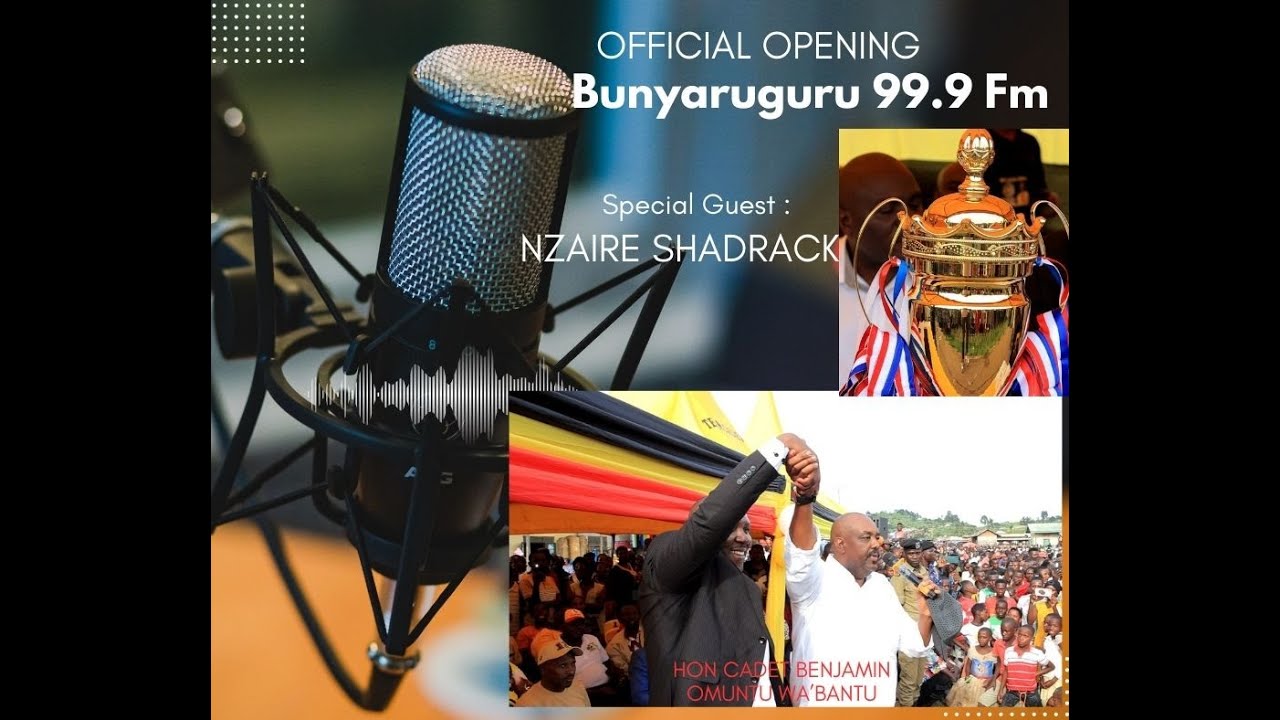 BUNYARUGURU 99.9  FM LAUNCHED - KATUNGURU SUB COUNTY WINS PLU TOURNAMENT.