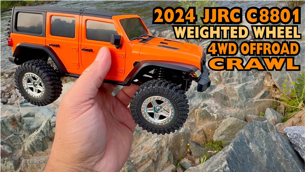 2024 JJRC Rock Crawling с утяжелёнными шинами