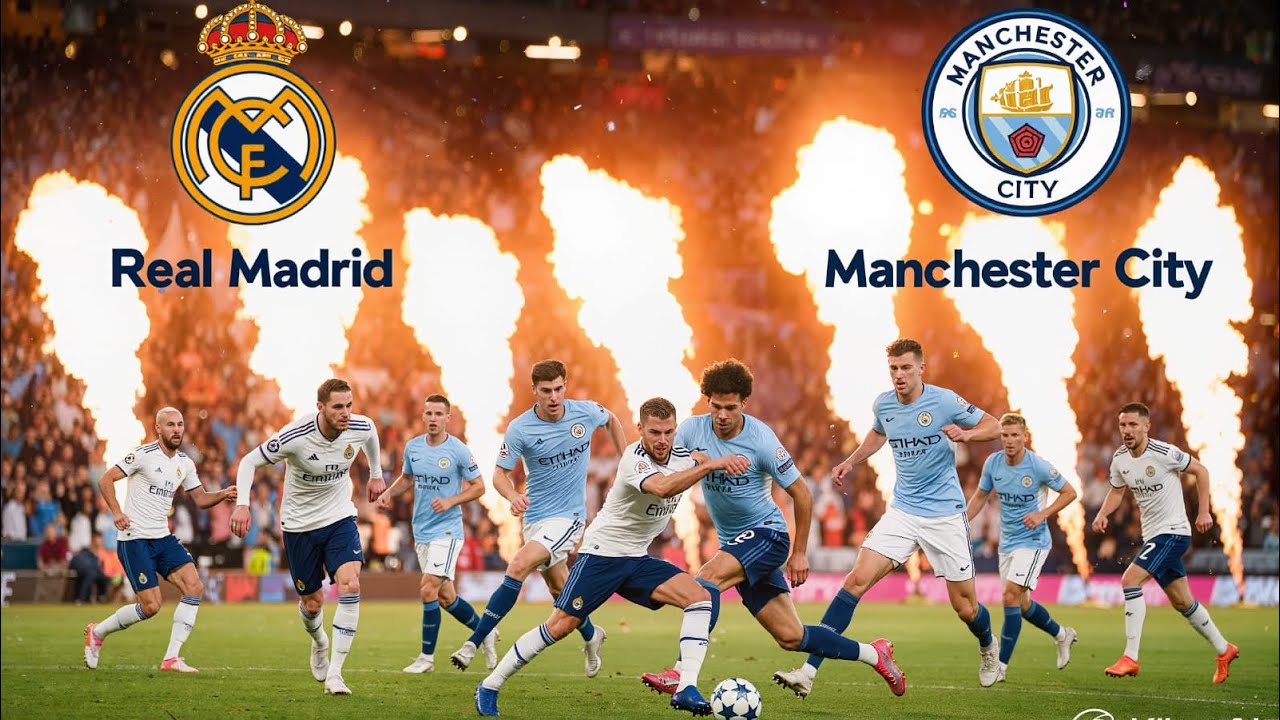 REAL MADRID VS MAN CITY |champion league full match| Efootball 2026