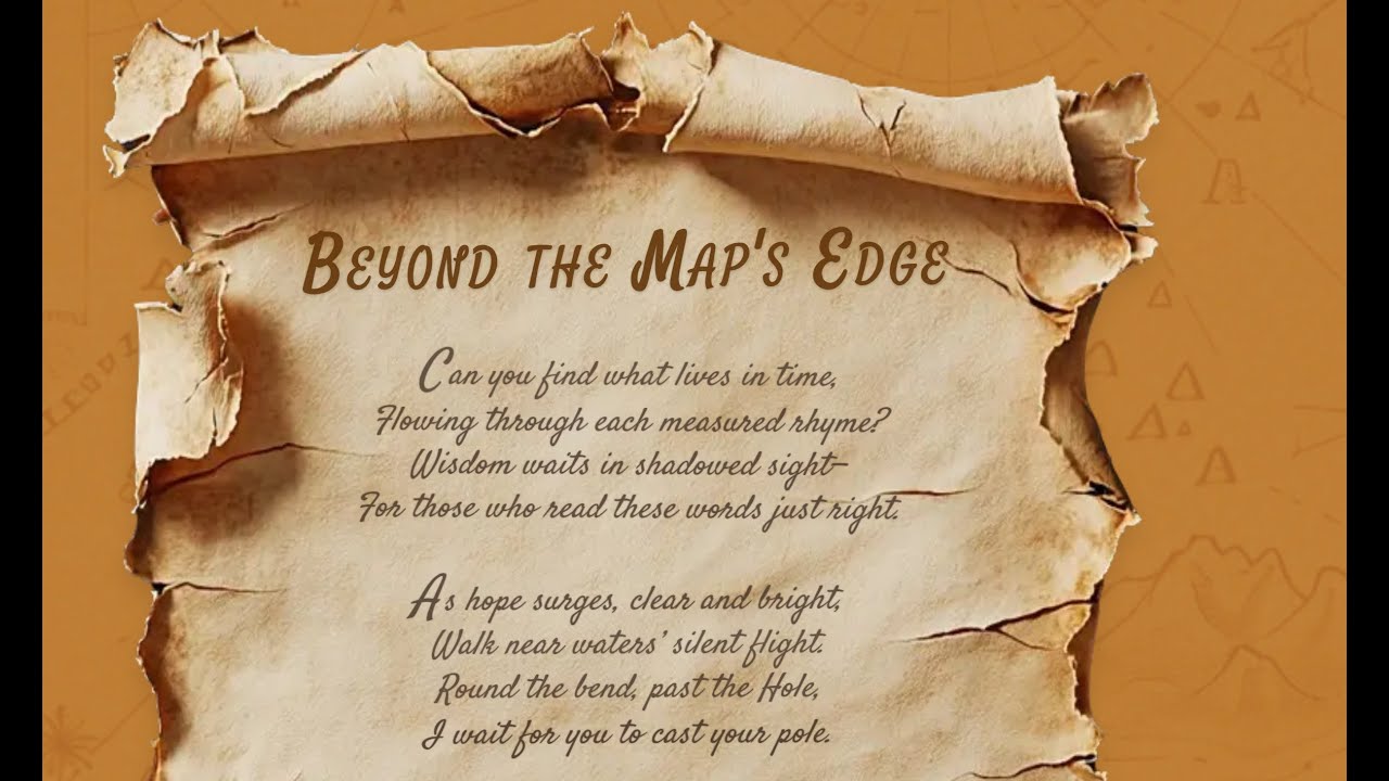 Протекая сквозь каждую размеренную рифму? #beyondthemapsedge