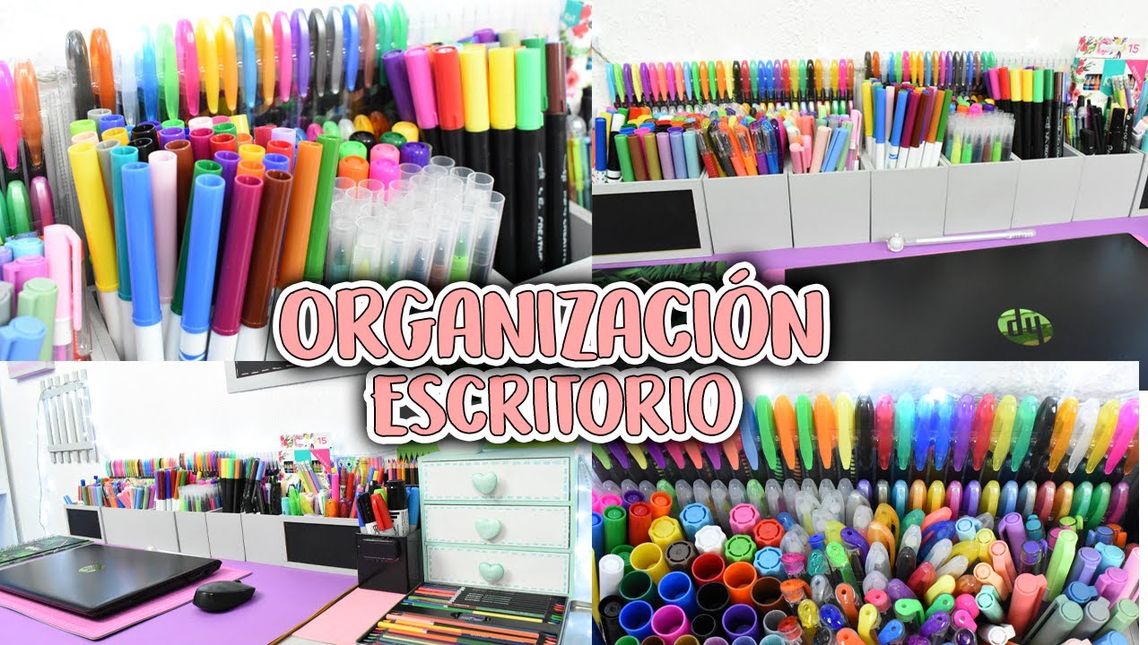 ORGANIZACIÓN DE ESCRITORIO Y MUCHOS MATERIALES - Ingenio KD