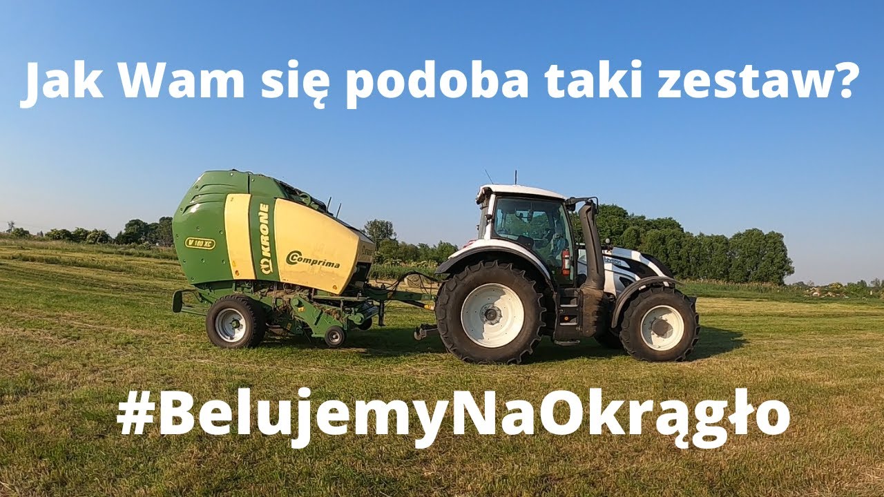 #77 Ponad 10 bel siana z hektara. Krone za Fendt ? Czemu nie prasujemy swoją prasą?