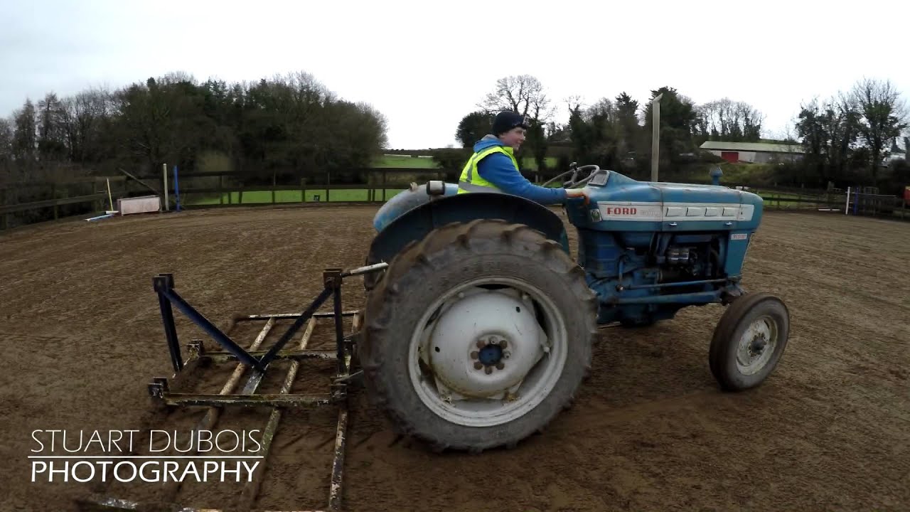 Landleveling with Ford 3000