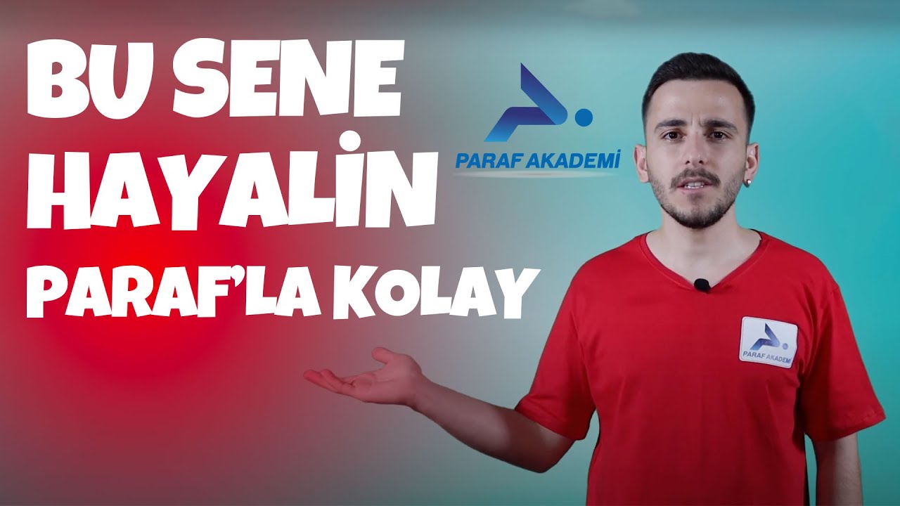 Bu Sene Hayalin Paraf'la Kolay! | Paraf Akademi #ParaflaKolay