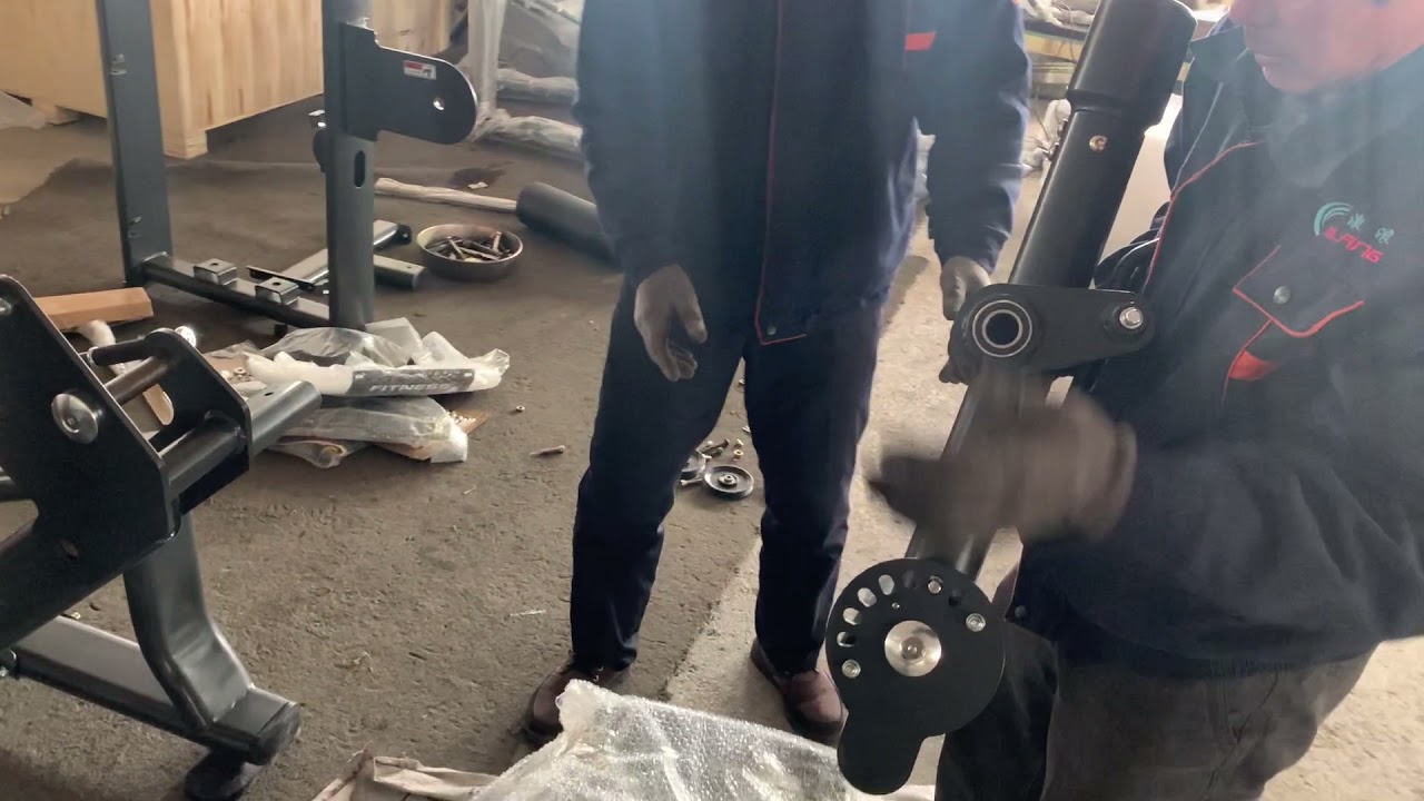 Installation PL7923 Leg Extension Leg Curl