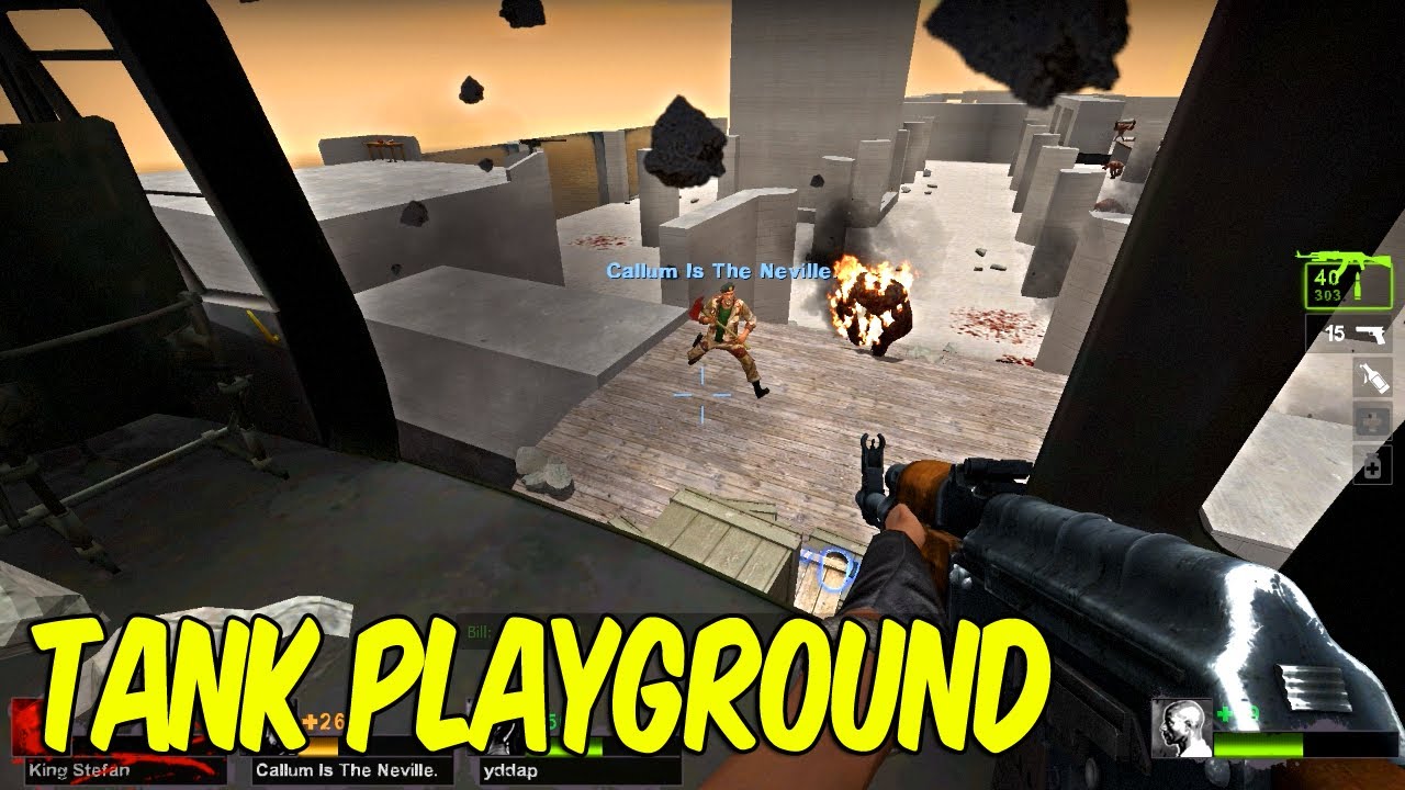 TAAAAANK PLAYGROUND! - Left 4 Dead 2