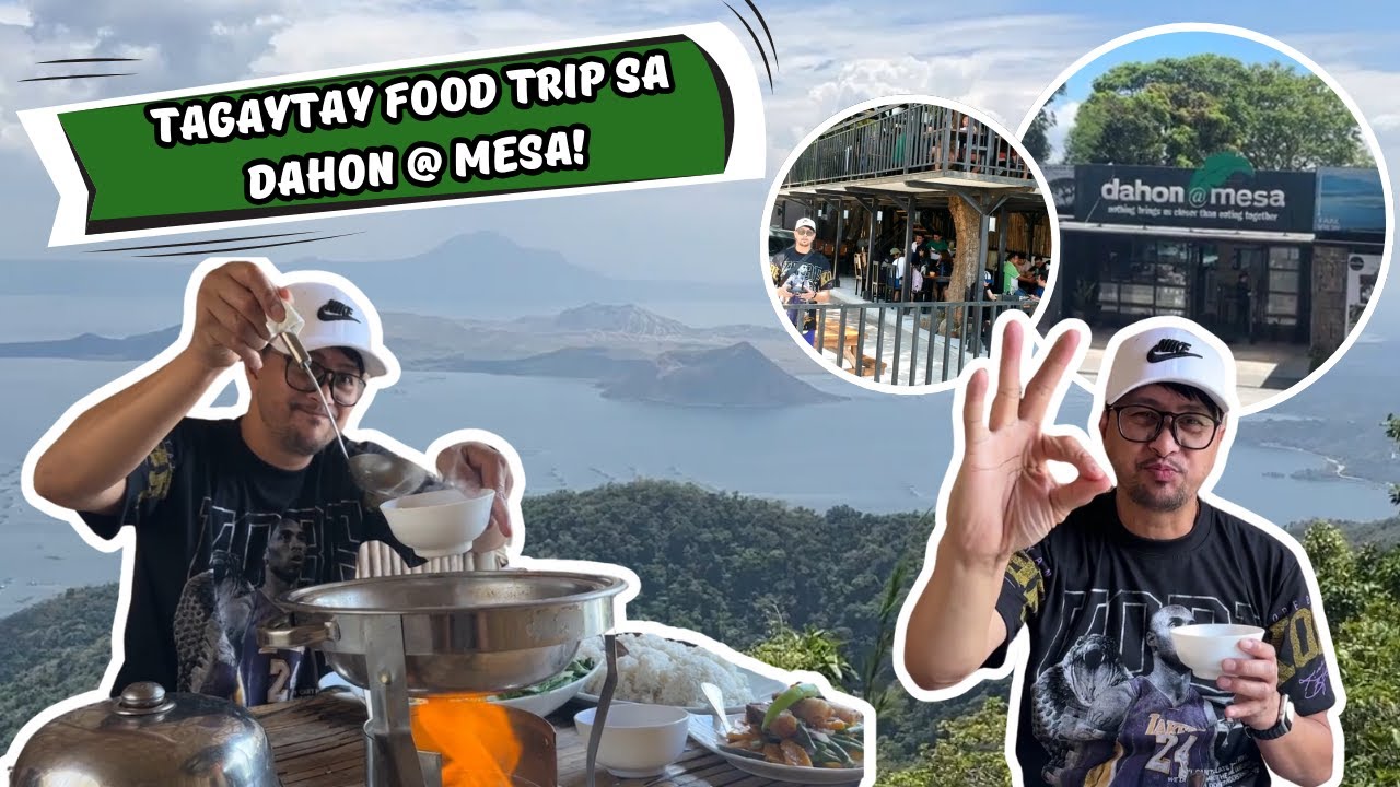 DAHON AT MESA TAGAYTAY | #Affordable Kainan sa #TAGAYTAY w/ #TAAL VIEW? | GabsmashTV