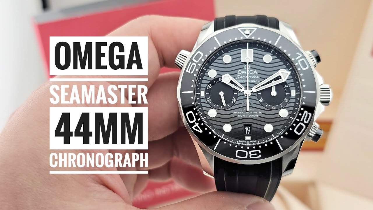 Omega Seamaster Diver 300m Co-Axial Master Chronometer Chronograph 44mm Steel 210.32.44.51.01.001
