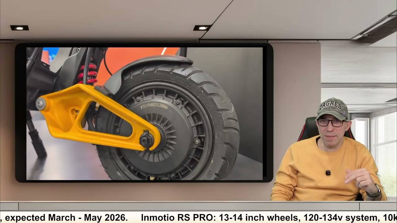 Inmotion RS Pro — самый быстрый электросамокат 2026 года, развивающий скорость 150 км/ч.
