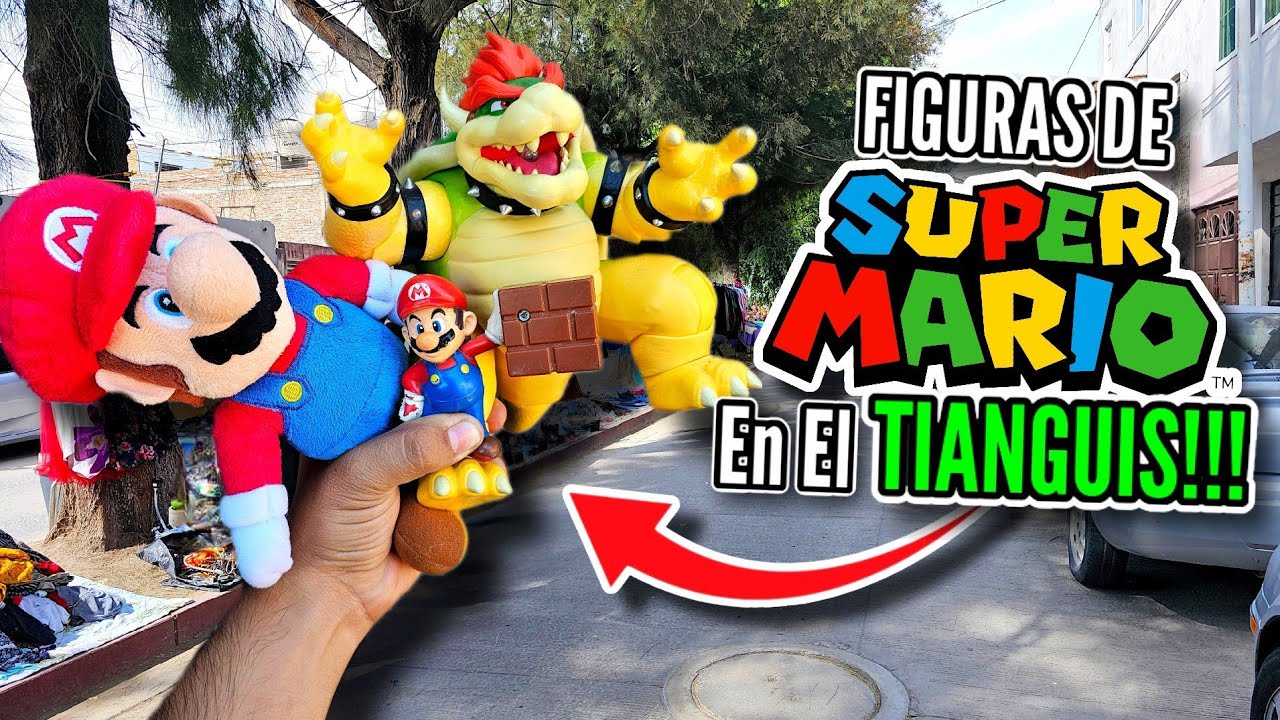 Compré Estás Figuras De SUPER MARIO En El TIANGUIS!!!