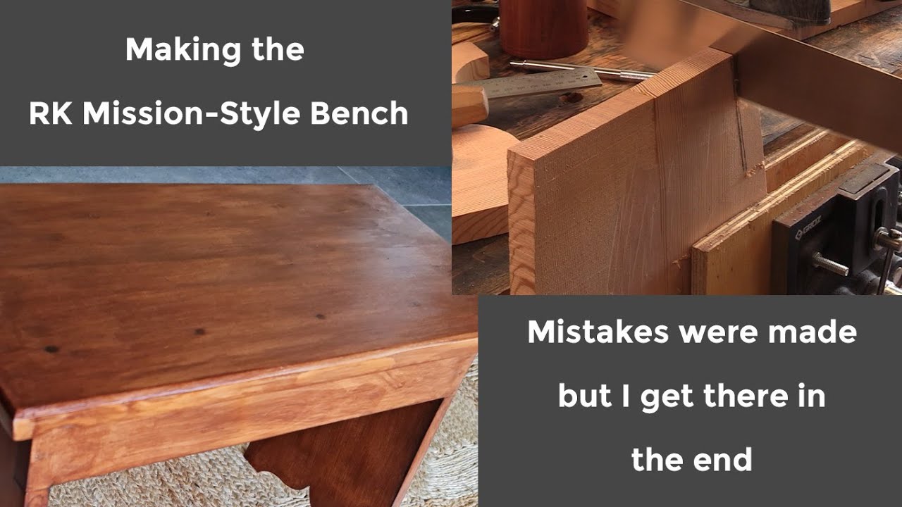 Making Rex Krueger's Mission Style Bench