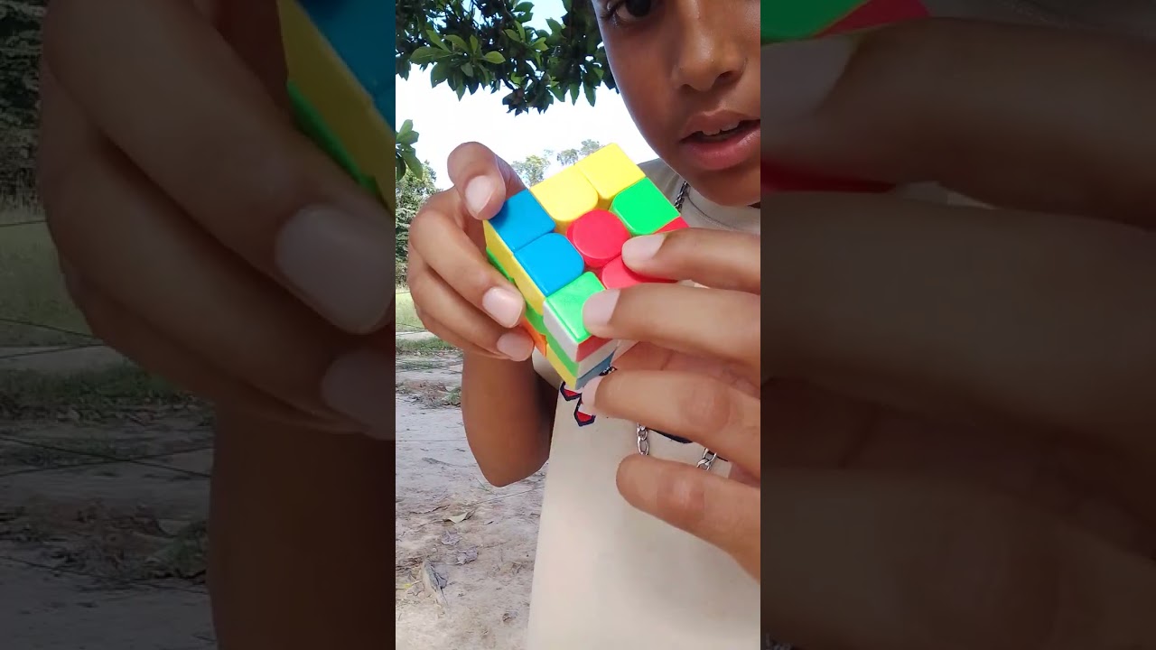 Como montar cubo mágico passo a passo #cubo #roça #ensinando 