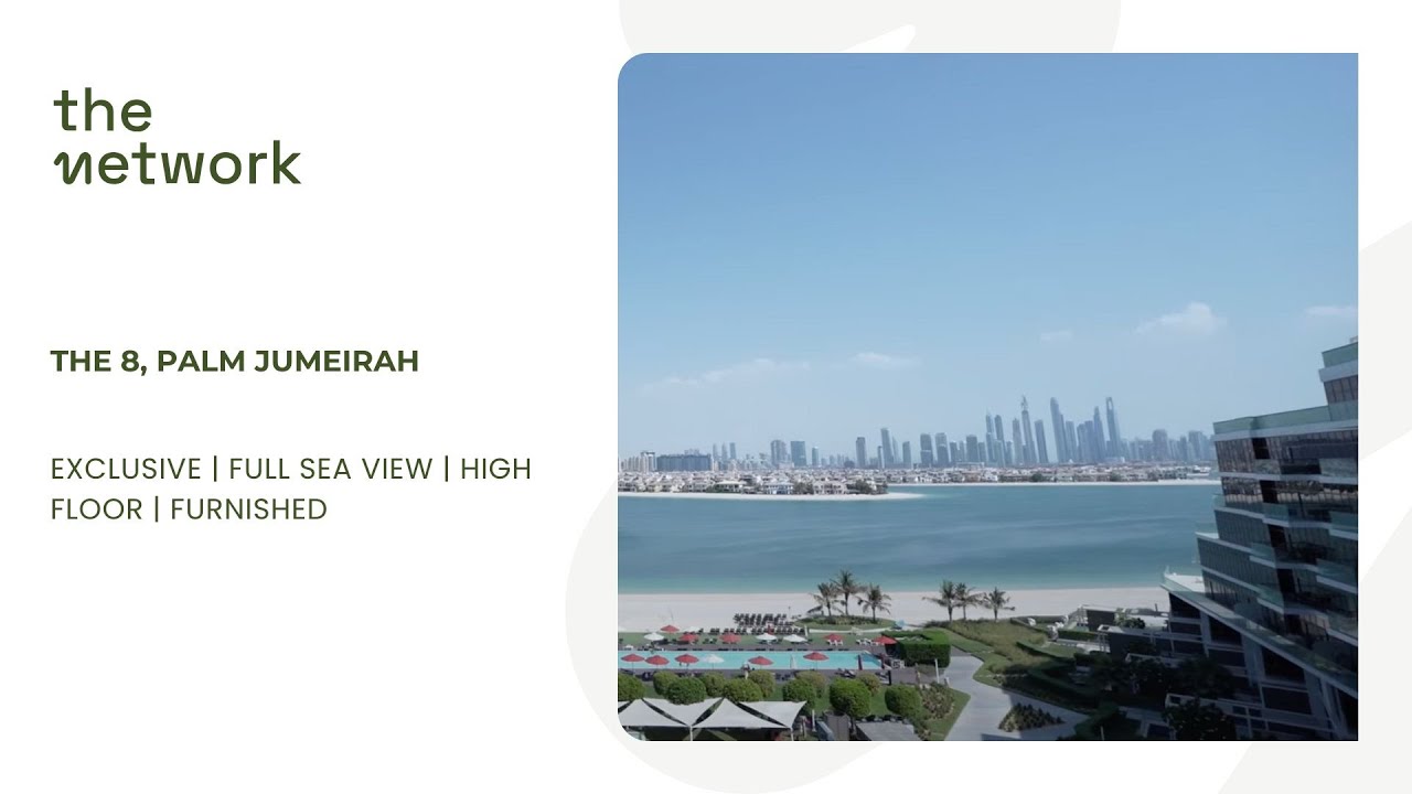 Exclusive | Full Sea View | High Floor | Furnished