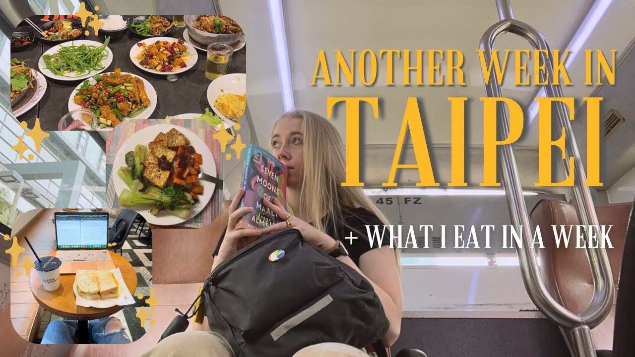 What I Eat in a Week in Taipei - A Stressful, Realistic Week in Spring 🍜📚🍳
