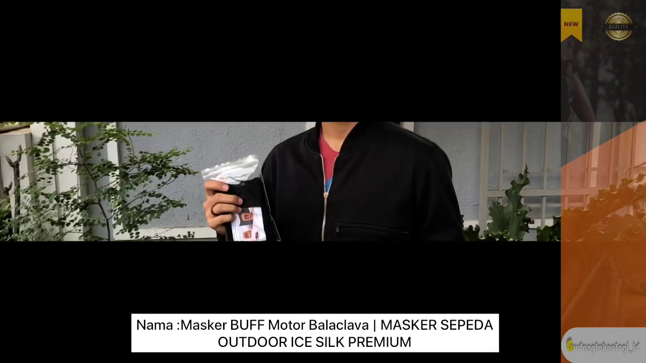 Masker BUFF Motor Balaclava | MASKER SEPEDA OUTDOOR ICE SILK PREMIUM