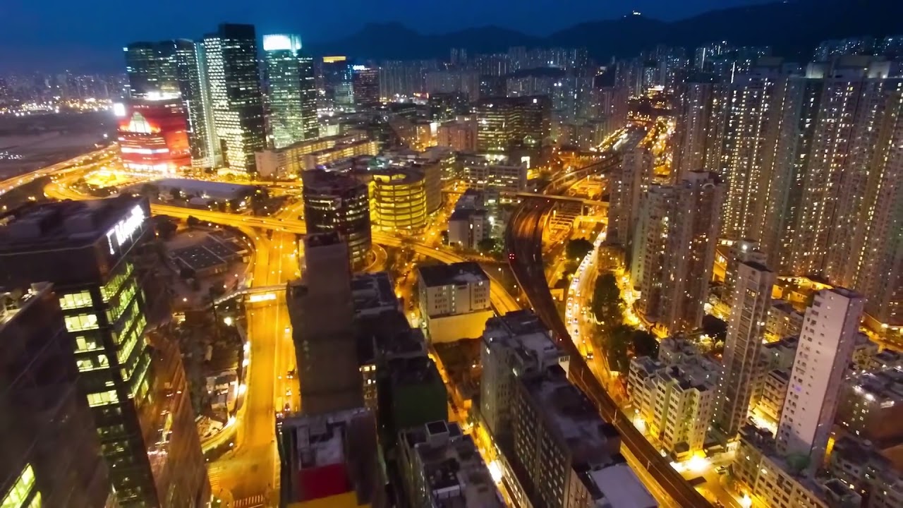 City Life  Drone Video  HD Video   1080p
