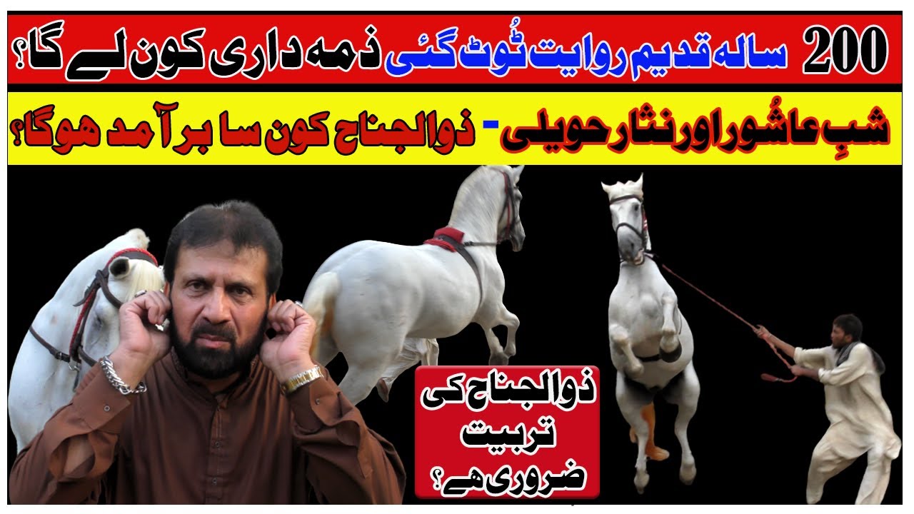 Nisar Haveli sai Baramad Honay Walay Zuljanah ki Tarbiat Kyun Zaruri? @NaurozeAzadariChannel