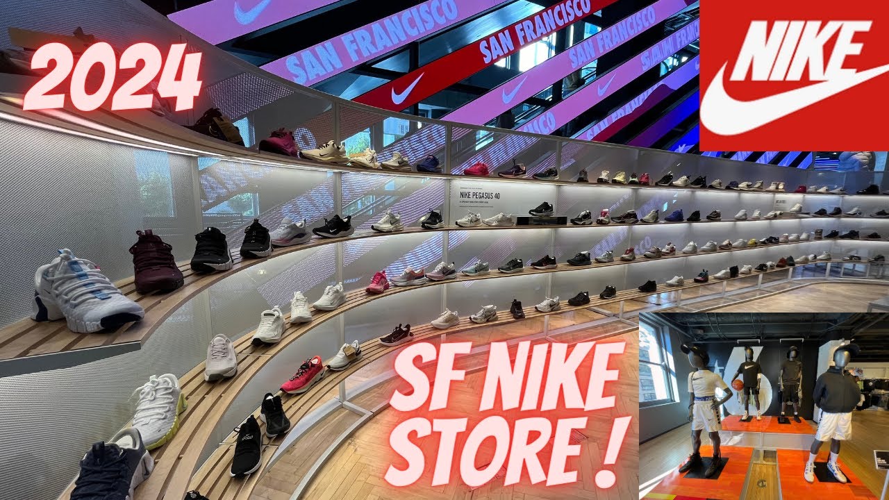 Nike Store Magic in San Francisco 2024: Shopper's Paradise of Shoes and Style!