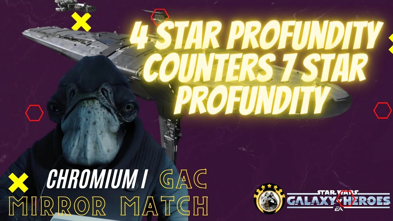 GAC Profundity mirror Match.  4 Star Profundity beats 7 Star Profundity 