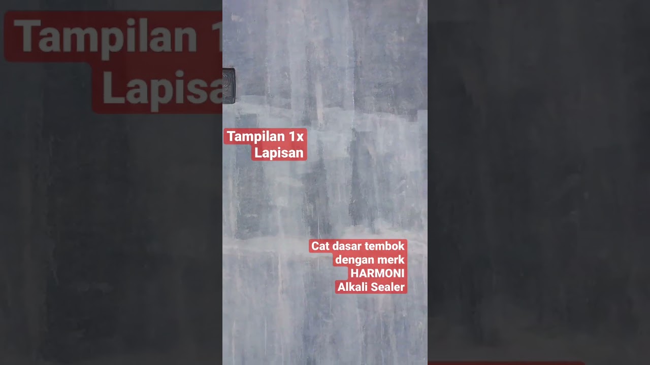 Sealer dasar dinding dengan merk cat Harmoni Alkali sealer #rumah #catdinding #rumahidaman