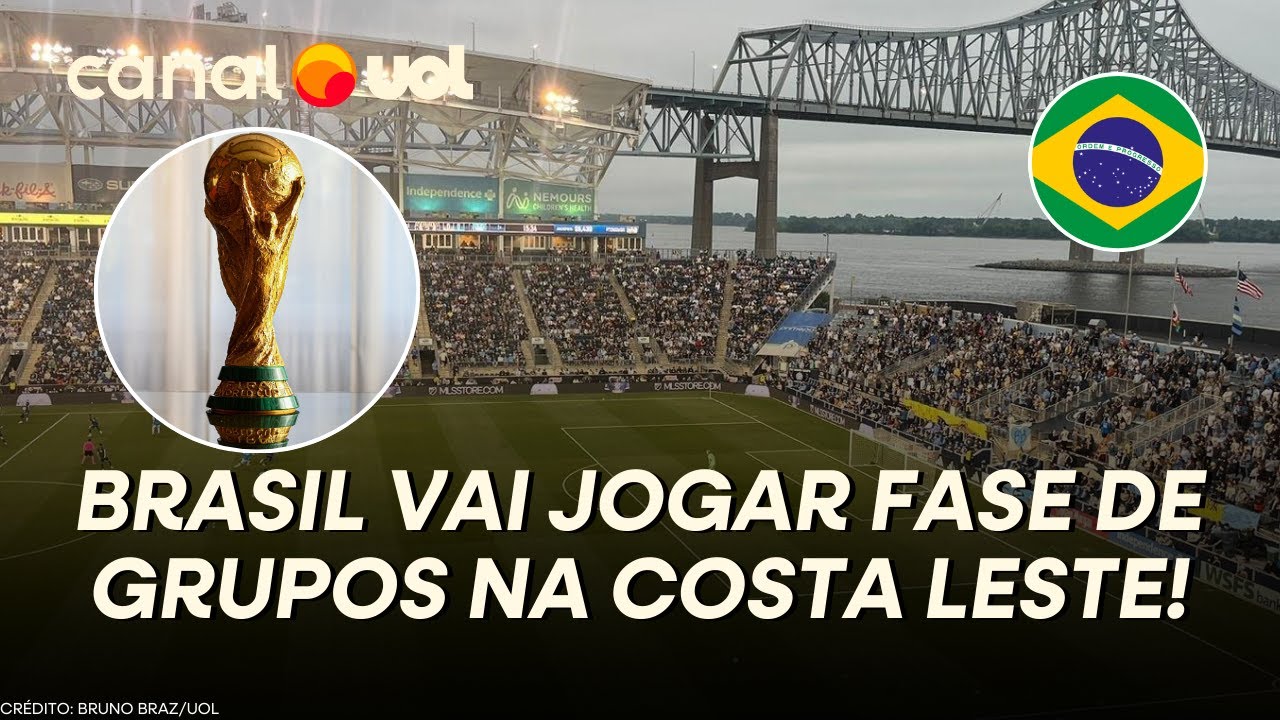 SORTEIO DA COPA DO MUNDO: BRASIL FICA NO GRUPO C E VAI JOGAR NA COSTA LESTE DOS EUA
